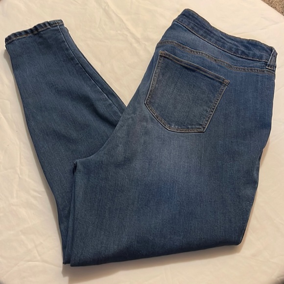 Celebrity Pink Blue Skinny Jeans Sz 8 